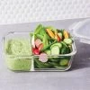 Glass Bento Food Storage Container Clear - Figmint™