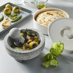 8" Granite Molcajete & Pestle - Figmint™