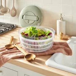 5qt Salad Spinner Clear - Figmint™