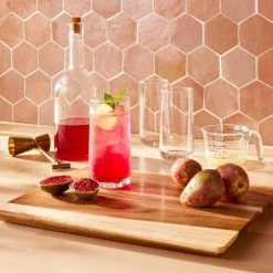 12"x15" Nonslip Acacia Wood Cutting Board Natural - Figmint™