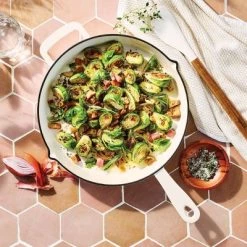 12" Enamel Skillet Cream - Figmint™