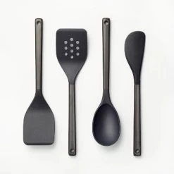 4pc Stainless Steel/Nylon Kitchen Utensil Set - Figmint™ Black -Figmint Online Store GUEST e556527e a771 49bd ae3f fb1d033d1364